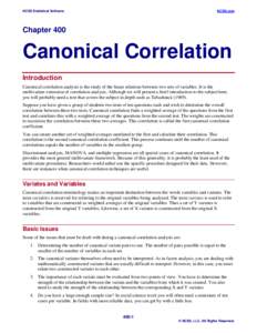 Regression analysis / Statistical dependence / Econometrics / Canonical correlation / Correlation and dependence / Factor analysis / Partial correlation / Multivariate normal distribution / Coefficient of determination / Statistics / Covariance and correlation / Multivariate statistics