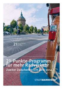 21  Punkte-Programm für mehr Radverkehr