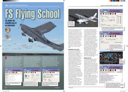 REVIEW – Expansion for Flight Simulator 2004 and FSX  Expansion for Flight Simulator 2004 and FSX – REVIEW FS Flying School Fly under the