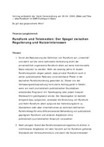 Microsoft Word - Regulierung Nutzerinteressen Vortrag Mainz.doc