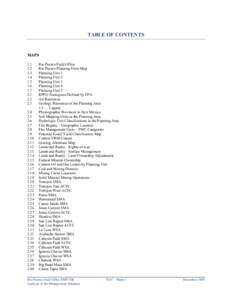 TABLE OF CONTENTS  MAPS[removed]