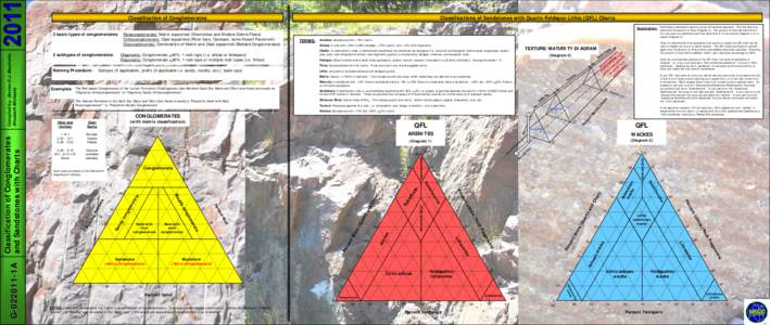 Geology / Crystallography / QFL diagram / Quartz arenite / Arkose / Greywacke / Clastic rock / Arenite / Conglomerate / Sedimentary rocks / Petrology / Sandstone
