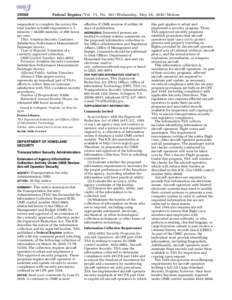 [removed]Federal Register / Vol. 75, No[removed]Wednesday, May 26, [removed]Notices respondent to complete the survey the total burden is 9,600 respondents x 5