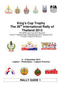 THAILAND RALLY CHAMPIONSHIP 2003