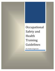 Occupational Safety and Heath Training Guidelines