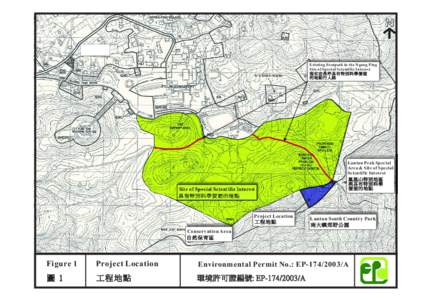 Existing Footpath in the Ngong Ping Site of Special Scientific Interest Lantau Peak Special Area & Site of Special Scientific Interest