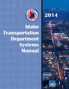 Idaho Transportation Department Systems Manual