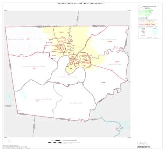 CENSUS TRACT OUTLINE MAP (CENSUS[removed]ABBREVIATED LEGEND SYMBOL NAME STYLE