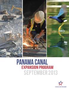 panama canal  expansion program september 2013