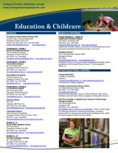 Microsoft Word - Education & Childcare Fact Sheet.doc