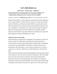 Fertility / Sexual health / Sexual arousal / Sexology / Sexual dysfunction / Hypoactive sexual desire disorder / Sexual medicine / Hypersexuality / Sexual intercourse / Human sexuality / Human behavior / Behavior