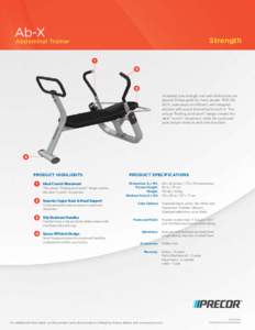 Ab-X  Strength Abdominal Trainer