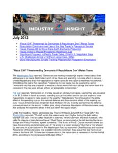 Microsoft Word -  Industry Insight - July 2012