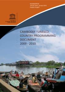 Cambodia: UNESCO country programming document, [removed]; 2009