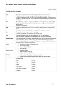 WCF Standard – Breed standards Kurilian Bobtail Longhair  Update[removed]
