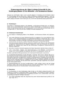 Nichtamtliche Lesefassung des JSL Vom 28. AugustAmtliche Bekanntmachungen Jg. 46, Nr. 58, S. 256–258) in der Fassung vom 31. MärzAmtliche Bekanntmachungen Jg. 47, Nr. 16, S. 86) Zulassungsordnung der Alb