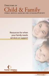 Directory of  Child & Family public service agencies for cuyahoga county