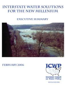 Interstate Water Solutions For the New Millennium