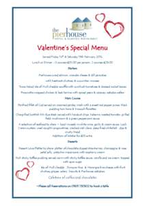 Microsoft Word - Valentines Menu 2014.doc