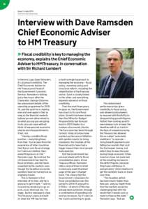 Fiscal policy / HM Treasury / Office for Budget Responsibility / Government Economic Service / Monetary policy / Government / Economics / United States public debt / Public finance / Dave Ramsden / Economic policy