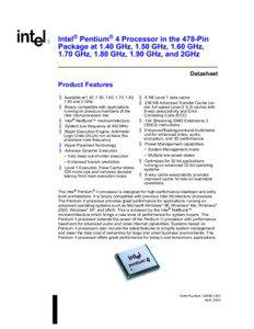 Computing / Pentium III / Pentium II / Pentium 4 / Pentium / Xeon / Intel Core / NetBurst / P6 / Computer hardware / Computer architecture / CPU sockets