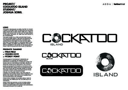 PROJECT/ COCKATOO ISLAND STUDENT/ JOSHUA SOBEL  LOGO