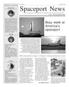 Vol. 36, No. 17  August 29, 1997 Mission Update Shuttle-Mir