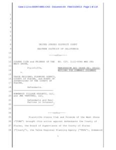 Case 2:12-cvWBS-CKD Document 69 FiledPage 1 of