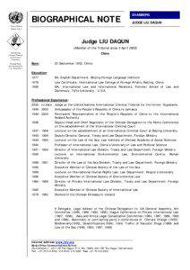 Tufts University / International Criminal Tribunal for the former Yugoslavia / Law / Public international law / International relations / Massachusetts / Wang Tieya / Li Haopei / Association of Professional Schools of International Affairs / Harvard University / The Fletcher School of Law and Diplomacy