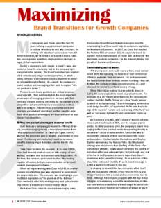 CXO Ideas - Brand Transitions