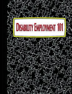 Disability Employment 101 Guide