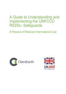 A Guide to Understanding and Implementing the UNFCCC REDD+ Safeguards