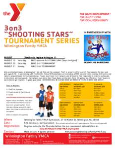 3V3 Tournament Flyer summer 2016