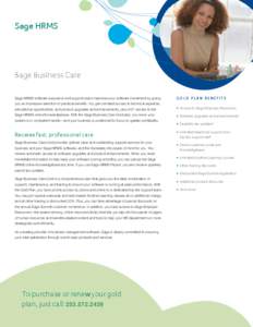 Sage HRMS  Sage Business Care