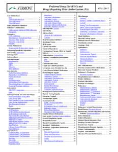 Alzheimer’s Medications: