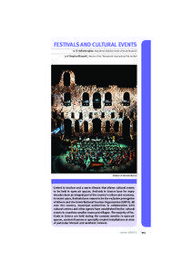 FESTIVALS AND CULTURAL EVENTS by R. Kaftantzoglou, Researcher, National Center of Social Research and Despina Mouzaki, Director of the Thessaloniki International Film festival