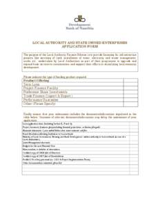 Microsoft Word - Local Authority & State Owned Enterprises Application Form _ID 19097_