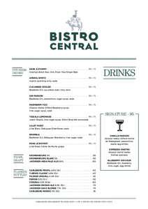 Bistro Central logo petrolium