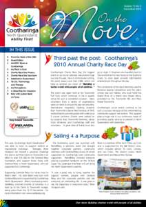 Volume 15 No 3 December 2010 Cootharinga North Queensland Ability First!