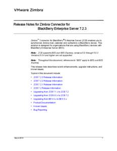 ZimbraBESConnector-723-ReleaseNotes.fm