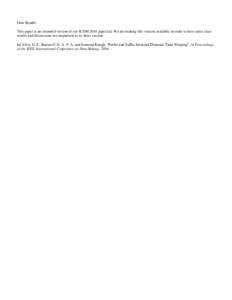 Dear Reader. This paper is an extended version of our ICDM 2016 paper [a]. We are making this version available in order to have more clear results and discussions in comparison to its short version. [a] Silva, D. F., Ba