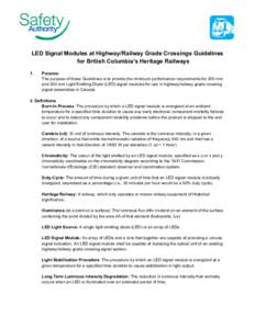 Microsoft Word - LED Signal Modules at Highway-Railway Grade Crossings for Heritage Railways.docx