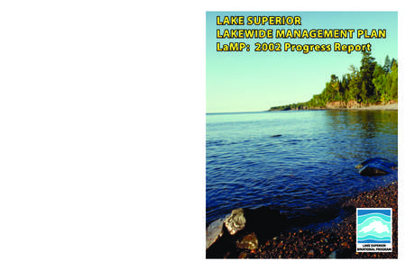 Lake Superior LaMP 2002 Progress Report - Part A