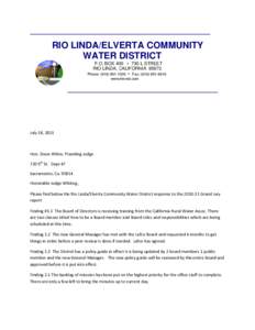 RIO LINDA L A/ELVERTA A COM MMUNIITY WA