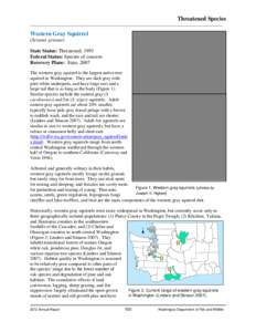 Threatened and Endangered Wildlife in Washington: 2012 Annual Report