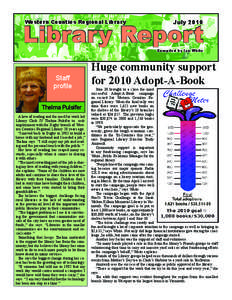 July 2010 newsletter.indd