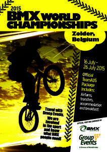 2015  BMXWORLD CHAMPIONSHIPS