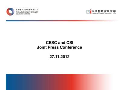 CESC and CSI Joint Press Conference[removed]