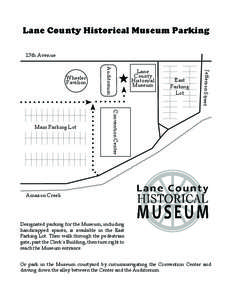 Lane County Historical Museum Parking 13th Avenue