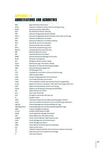 AAO  APPENDICES APPENDIX 14 ABBREVIATIONS AND ACRONYMS